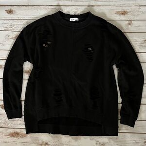 Apricot Lane • Allie Rae • Distressed Sweatshirt